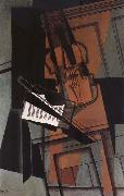 Juan Gris Fiddle oil painting reproduction